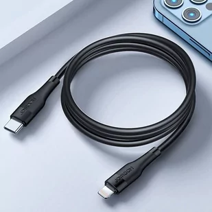 Joyroom kabel do szybkiego ładowania USB - Lightning Power Delivery 2,4 A 20 W 1,2 m czarny (S-1224M3) - Kable USB - miniaturka - grafika 2