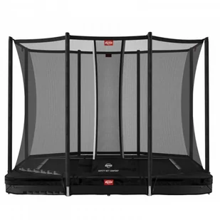 Berg Ultim Favorit InGround 280 Black + Safety Net Comfort schwarz BT-32.23.62.41 - Trampoliny - miniaturka - grafika 1
