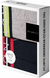 ATLANTIC SLIPY MĘSKIE MAJTKI 2MP1551 SPORT 2PAK M - Majtki męskie - miniaturka - grafika 1