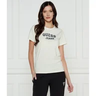 Koszulki i topy damskie - Guess Jeans T-shirt Regular Fit - miniaturka - grafika 1