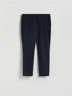 Spodnie męskie - Reserved - Spodnie chino slim fit - granatowy - miniaturka - grafika 1