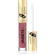Szminki - Eveline Cosmetics Cosmetics - VARIETE Satin Matt Lip Liquid - Pomadka w płynie - 4,5 ml - 03 Berry Shake - miniaturka - grafika 1