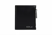 Portfele - portafogli e portatessere mężczyzna replay fm5335.a1203 0094 sheep plain leather - miniaturka - grafika 1