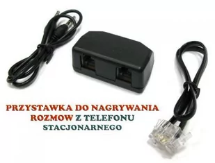 Przystawka do Nagrywania Rozmw Telefonicznych Stacjonarnych. - Podsłuchy - miniaturka - grafika 1