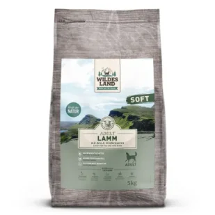 Wildes Land DOG Soft Lamm - jagnięcina - półwilgotna karma dla psa 5 kg - Sucha karma dla psów - miniaturka - grafika 1