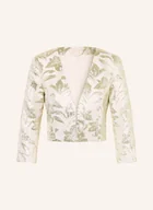 Marynarki i żakiety damskie - Apart Bolero Żakardowe Z Rękawami 3/4 gold - miniaturka - grafika 1