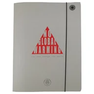 Teczki i skoroszyty - EARTH3 teczka A4 z gumką, zadrukowane wnętrze, folia mat + lakier wybiórczy - miniaturka - grafika 1