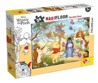 Puzzle - Lisciani Giochi 8665 Disney DF Maxi Floor 24 Kubuś Puchatek puzzle dla dzieci, wielokolorowe 86665 - miniaturka - grafika 1