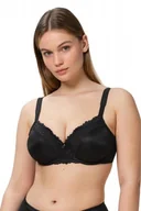 Biustonosze - Triumph Ladyform Soft WX czarny biustonosz miękki - miniaturka - grafika 1