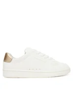 Buty dla dziewczynek - Tommy Hilfiger Sneakersy Low Cut Lace Up Sneaker T3A9-33976-1355 S Biały - miniaturka - grafika 1