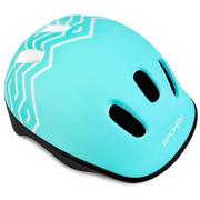 Kaski rowerowe - Kask rowerowy dla dzieci Spokey Strapy 2 52-56 cm niebieski 927780 - miniaturka - grafika 1