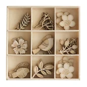 Ozdoby bożonarodzeniowe - ARGO Ozdoba dekoracyjna drewniana Ogród OP45SZT WB  253050 ARG Eurotrade-5903069007179 - miniaturka - grafika 1