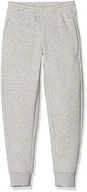 Spodnie i spodenki dla dziewczynek - adidas adidas Essentials Linear dziewczęce spodnie treningowe szary Medium Grey Heather/Real Pink 128 EH6158 - miniaturka - grafika 1