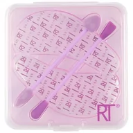 Pędzle do makijażu - Real Techniques Eye Reusable Eye Shields + Swabs aplikator ochronne płatki 2 szt. + patyczki 2 szt. + etui dla kobiet - miniaturka - grafika 1