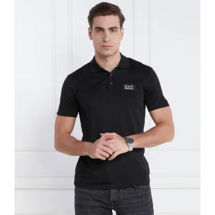 EA7 Polo | Regular Fit - Koszule męskie - miniaturka - grafika 1
