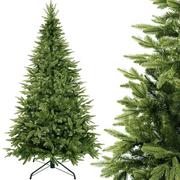 Choinki - Sztuczna choinka 220 cm premium świerk kaukaski PE drzewko świąteczne - miniaturka - grafika 1