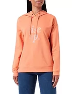 Bluzy damskie - s.Oliver Damska bluza z długim rękawem, pomarańczowa, 42 (DE), pomarańczowy, 42 - miniaturka - grafika 1