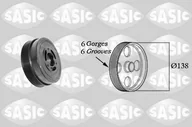 Silnik - akcesoria - Koło pasowe, wał korbowy Sasic 2156082 - miniaturka - grafika 1