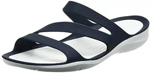 Crocs Damskie sandały Swiftwater, granatowy biały (navy white), 41/42 EU - Moda i Uroda OUTLET - miniaturka - grafika 1