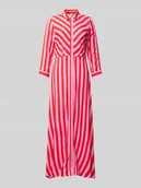 Sukienki - Długa sukienka z listwą guzikową na całej długości model ‘SAVANNA’ - miniaturka - grafika 1