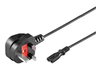 Kable komputerowe i do monitorów - Dell Kabel zasilający Power Cord 2-Pin UK DF770 - miniaturka - grafika 1