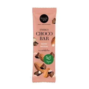 FOODS BY ANN Energy Choco Baton Słony Migdał w czekoladzie, 35g - Przekąski dla dzieci - miniaturka - grafika 1