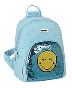 Plecaki - Safta Smiley World Little Dreamer, Jasnoniebieski, 250x130x300 mm, mini plecak - miniaturka - grafika 1