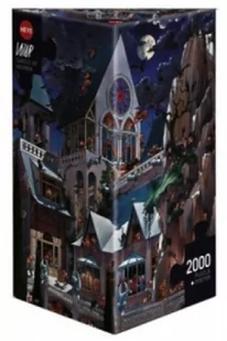 Heye 2000 Elementów, Castle of Horror, Loupt WZHEYT0UN021924 - Puzzle - miniaturka - grafika 3