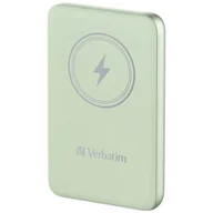 Powerbanki - Verbatim Powerbank indukcyjny `n` Go 15W10000mAh Wireless Magnetic zielony/green 32246 - miniaturka - grafika 1