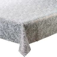 Obrusy i serwetki - Obrus Plamoodporny Marmurek Brązowy 22 Okrągły-śr. 120 cm - miniaturka - grafika 1
