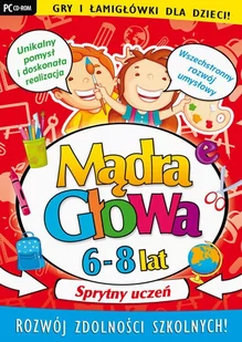 Mądra Głowa 6-8 lat: Sprytny uczeń - Gry PC Cyfrowe - miniaturka - grafika 1