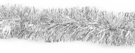 Ozdoby bożonarodzeniowe - Łańcuch choinkowy girlanda srebrna - 200 x 13 cm - 1 szt. - miniaturka - grafika 1