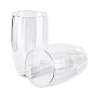 Szklanki - PETER STRIPES Komplet 2 szklanek450ml 8x5x14,5cm - miniaturka - grafika 1