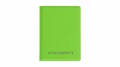 Etui na dokumenty i karty - Biurfol Okładka na dokumenty z dowodem rejestracyjnym Grass - miniaturka - grafika 1