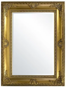 Elegancka Stylowa Rama lustro Złoto 120 x 90 x 5cm - Lustra - miniaturka - grafika 1