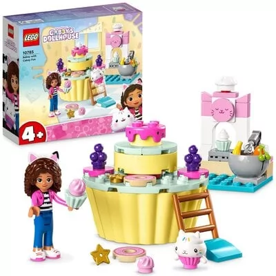 LEGO Gabby's Dollhouse Pieczenie tortu z Łakotkiem 10785