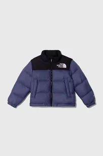 The North Face kurtka puchowa dziecięca 1996 RETRO NUPTSE JACKET kolor niebieski - Kurtki i płaszcze dla dziewczynek - miniaturka - grafika 1