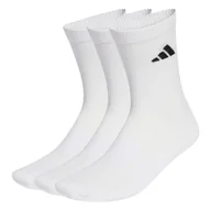 Skarpetki dla dzieci - Skarpetki adidas Cushioned Sportswear Crew Socks 3 Pair Pack White/White/Black L - miniaturka - grafika 1