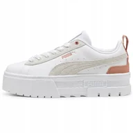 Buty sportowe damskie - Buty damskie sportowe Puma Mayze Mix 38746815 grubej podeszwie białe 36 - miniaturka - grafika 1