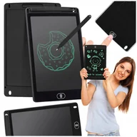 Tablice dla dzieci - Tablet graficzny do rysowania znikopis tablica lcd 8,5" czarny dla dziecka - miniaturka - grafika 1