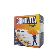 Przeziębienie i grypa - Grinovita Imbir proszek do rozpuszczenia - 10 sasz. - miniaturka - grafika 1