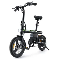 Rowery elektryczne - isinwheel U1 Portable Electric Bike 250W Motor 36V 7,8Ah Battery 14*1 95-inch Tires 25km/h Max Speed 45km Max Range Front - miniaturka - grafika 1