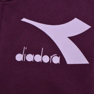 Zestaw dresowy dziecięcy DIADORA JU.FZ SUIT CHROMIA - Bluzy dla dziewczynek - miniaturka - grafika 4