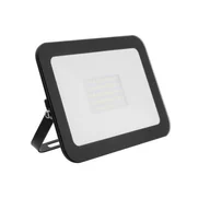Lampy ogrodowe - Naświetlacz LED 30W 3000K 120lm/W IP65 Slim Szklany Czarny Radikal FloodSlim 3000 lm - miniaturka - grafika 1