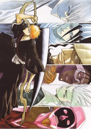Plakat Anime Manga Bleach blh_166 A1+ (custom)