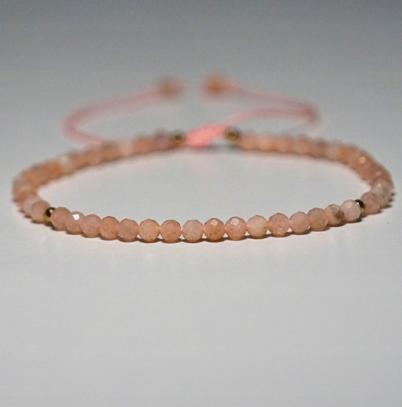 Bransoletka Kamień Słoneczny 3mm - Crystals Break Talizman Prezent