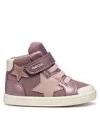 Buty dla dziewczynek - Geox Sneakersy B Gisli B561MA 0AU54 C8006 M Fioletowy - miniaturka - grafika 1