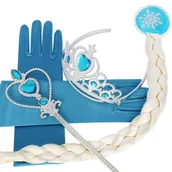 Dodatki do strojów karnawałowych - WKS, Zestaw Akcesoriów Lodowej Księżniczki - miniaturka - grafika 1