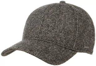 Czapka Plano Wool by Stetson, ciemnobrązowy  , M (56-57 cm) - Czapki i chusty sportowe męskie - miniaturka - grafika 1