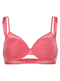 Passionata - Damski biustonosz z fiszbinami wyściełany, wyrazisty róż - Biustonosze - miniaturka - grafika 1